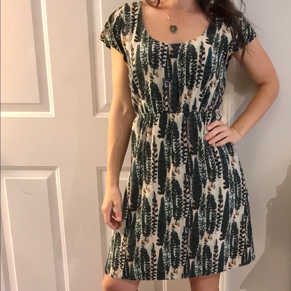Fossil silk dress
